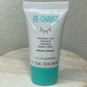 $5 🌙 Clarins RE‎ Charge Relaxing Sleep 😴 Mask Or NIGHT CREAM NEW